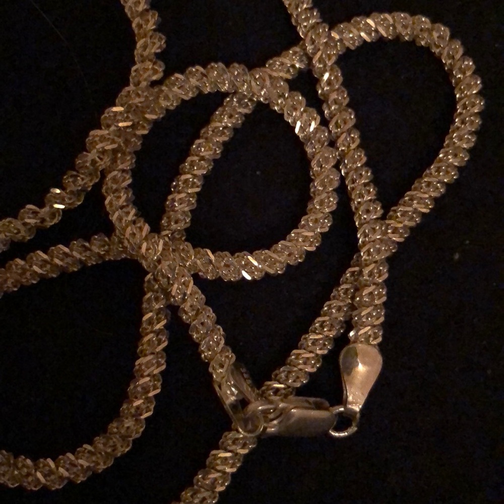 Sterling silver necklace